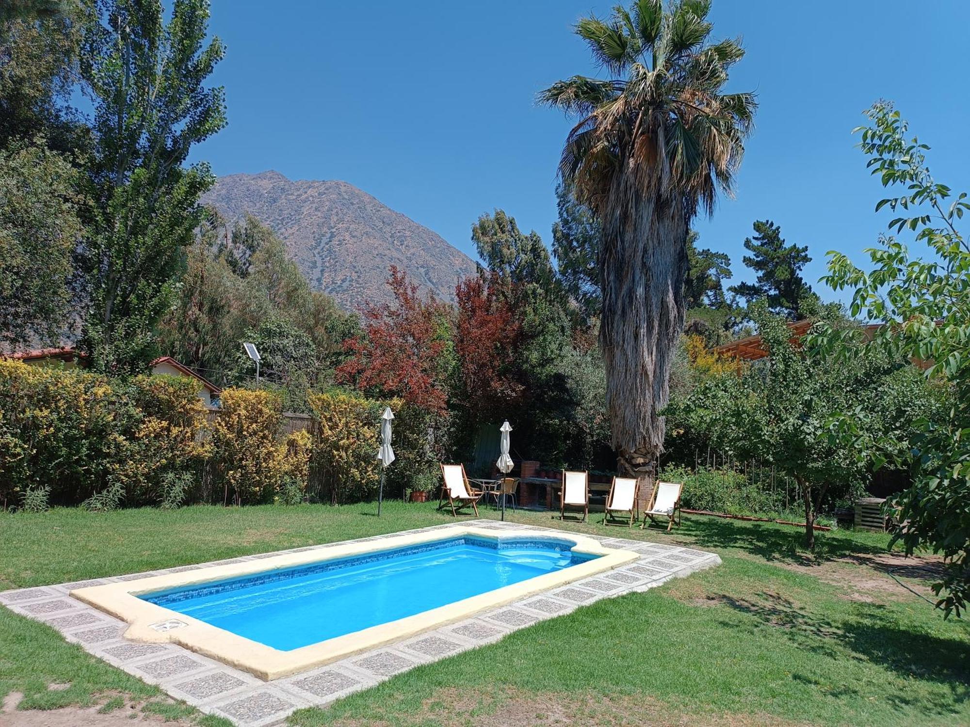 Cabana El Tiempo Es Arte San José de Maipo Eksteriør billede