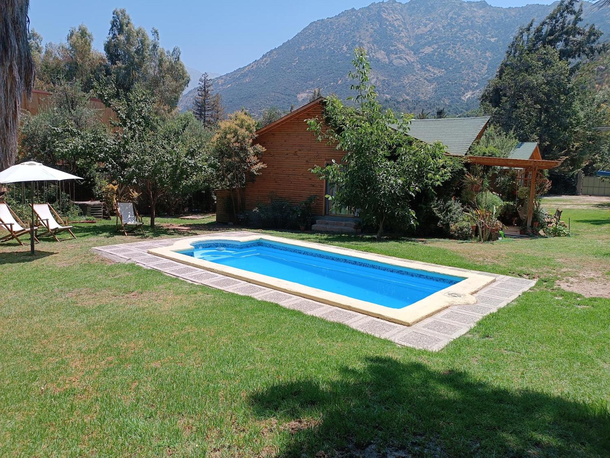 Cabana El Tiempo Es Arte San José de Maipo Eksteriør billede