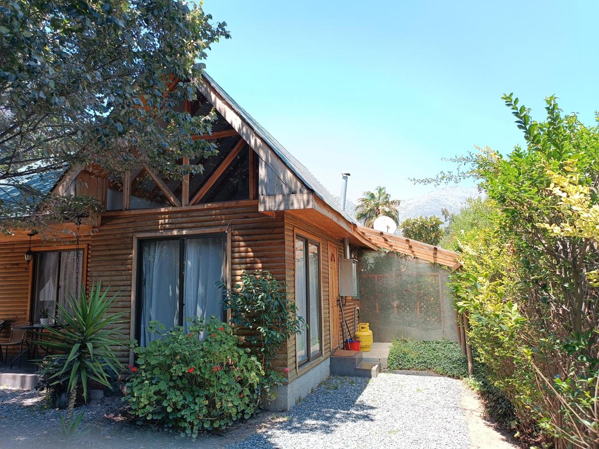 Cabana El Tiempo Es Arte San José de Maipo Eksteriør billede