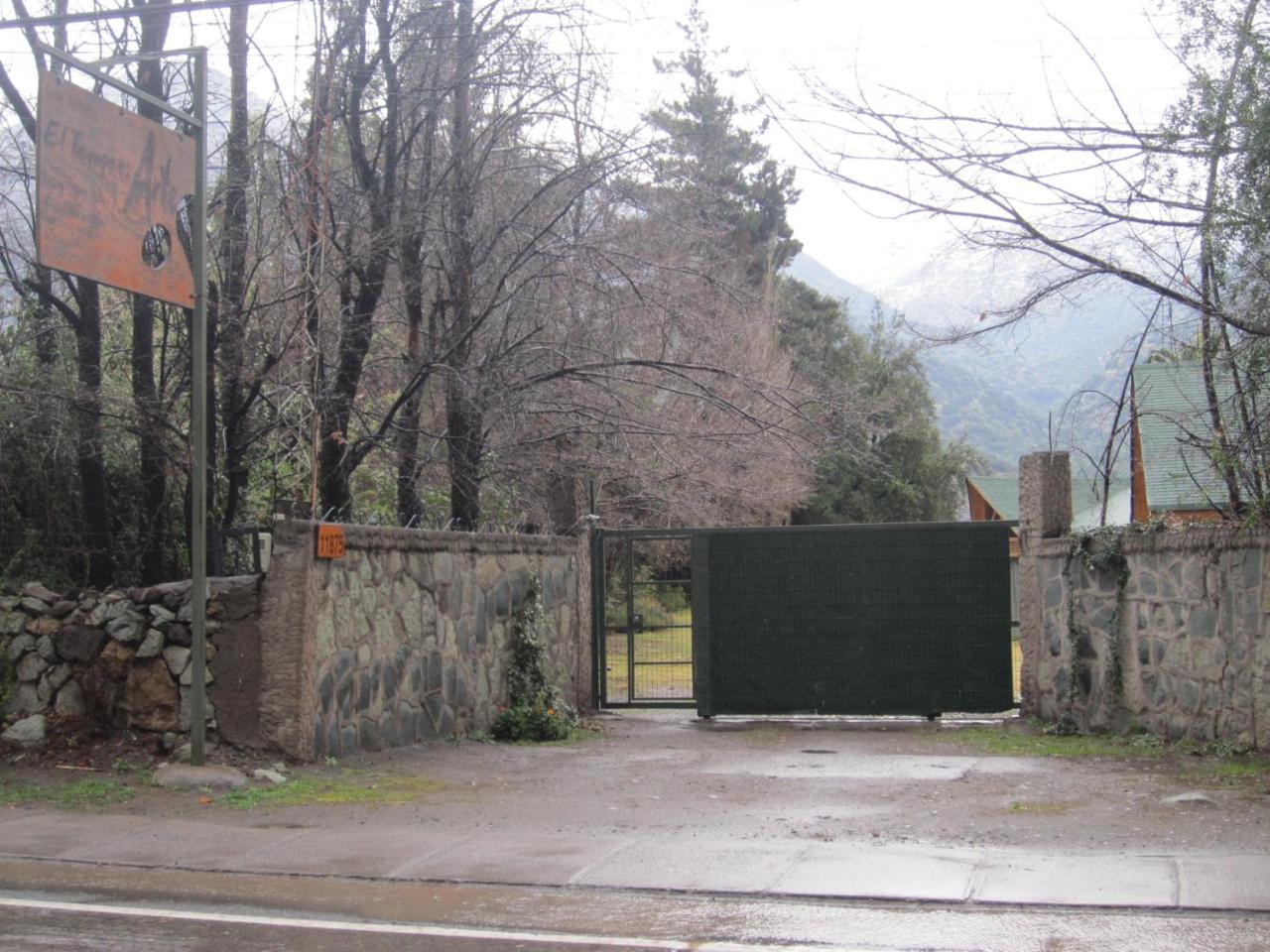Cabana El Tiempo Es Arte San José de Maipo Eksteriør billede
